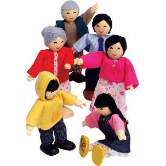 Doll House Happy Family - Asian