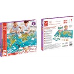2-in-1 World Tour Puzzle and Game - Hape - BabyOnline HK