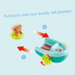 Tubing Pull-Back Boat - Hape - BabyOnline HK