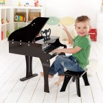 Early Melodies Happy Grand Piano (Black) - Hape