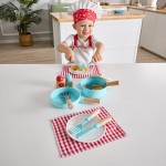 Hape - Little Chef Cooking & Serve Play Set [E3208] - Hape - BabyOnline HK