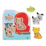 My Pets Knob Puzzle - Hape - BabyOnline HK