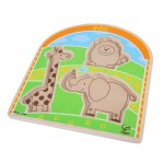 At the Zoo Knob Puzzle - Hape - BabyOnline HK