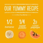 Organic Bananas, Sweet Potatoes & Papayas 113g - Happy Baby - BabyOnline HK