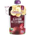 Organic Black Beans, Beets & Banana 113g - Happy Baby - BabyOnline HK