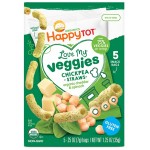 Chickpea Straws - Organic Cheddar & Spinach (5 packs) - Happy Baby - BabyOnline HK