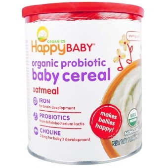 Organic Probiotic Baby Cereal - Oatmeal 198g