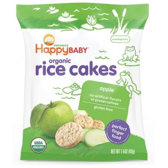 Happy Baby - Organic Rice Cakes (Apple) 40g