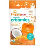 Organic Creamies - Carrot, Mango & Orange 28g - Happy Baby - BabyOnline HK