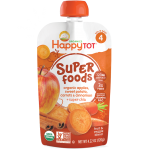Organic Apples, Sweet Potato Carrot & Cinnamon + Super Chia 120g [Pack of 4] - Happy Baby - BabyOnline HK
