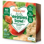 Organic Veggies Bowl - Cheese & Spinach Ravioli 128g - Happy Baby - BabyOnline HK