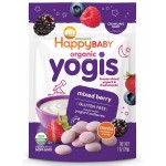 Organic Yogis - Yogurt & Fruit Snacks (Mixed Berry) - Happy Baby - BabyOnline HK