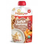 Super Morning - Organic Apples, Cinnamon, Yogurt & Oat + Super Chia 113g - Happy Baby - BabyOnline HK