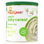 Organic Baby Cereal - Brown Rice 198g - Happy Baby - BabyOnline HK