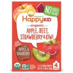 Organic - Apple, Beet, Strawberry & Kiwi 90g [Pack of 4] - Happy Baby - BabyOnline HK