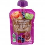 Organic - Apple, Blueberry & Pomegranate 90g [Pack of 4] - Happy Baby - BabyOnline HK