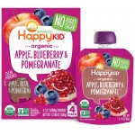 有機蘋果、藍莓、石榴 90g [4包裝] - Happy Baby - BabyOnline HK