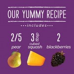Organic Pears, Squash & Blackberries 113g - Happy Baby - BabyOnline HK