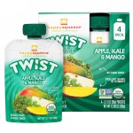 Twist Organic - Apple, Kale & Mango 90g [Pack of 4] - Happy Baby - BabyOnline HK