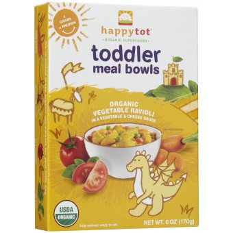 Happy Tot - Toddler Meal Bowls (Vegetable Ravioli) 170g