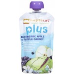 happytot plus - Blueberry, Apple & Purple Carrot 120g [NEW] - Happy Baby - BabyOnline HK