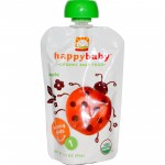Organic baby food - Stage 1 (Apple) 99g - Happy Baby - BabyOnline HK