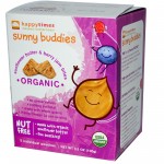 Happy Times - Sunny Buddies Sunflower Butter and Jam Bites (5包裝) - Happy Baby - BabyOnline HK