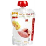 有機嬰兒食品 - 第二階段 (杏果、蕃薯) 99g - Happy Baby - BabyOnline HK