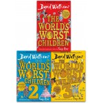 David Walliams Worlds Worst Children Collection 3 Books Set - Harper Collins - BabyOnline HK