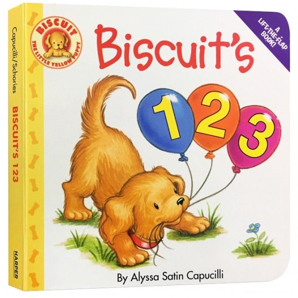 Biscuit's 123 (A Lift-the-tab Book) - Harper Collins - BabyOnline HK