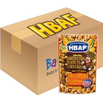 HBAF - Baked Corn Peanuts & Corn Fries 120g x 20 packs