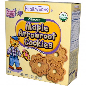 Organic Arrowroot Cookies (Maple) 140g 