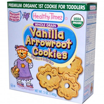 Organic Arrowroot Cookies (Vanilla) 140g