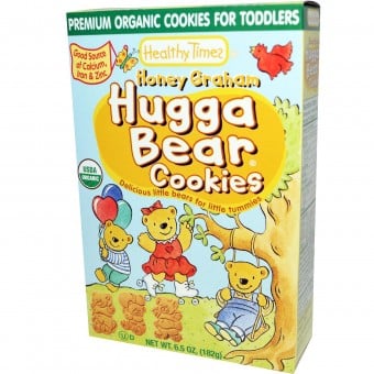 Organic Hugga Bear Cookies (Honey Graham) 182g