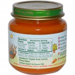 Organic Garden Fresh Carrots 113g - Healthy Times - BabyOnline HK