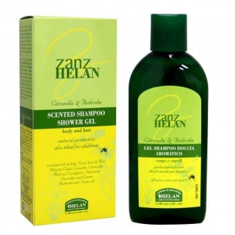 ZanzHelan - Natural Mosquito Repellent Scented Shampoo Shower Gel 200ml