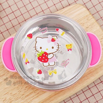 Hello Kitty - 不鏽鋼內膽飯碗連蓋