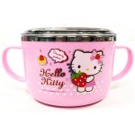 Hello Kitty - Stainless Steel Bowl with Lid - Hello Kitty - BabyOnline HK