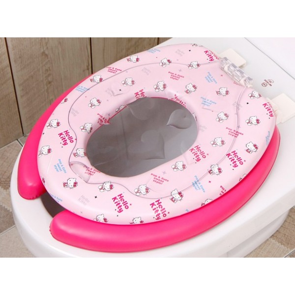Hello Kitty - Soft Parent / Child Toilet Seat - Hello Kitty - BabyOnline HK
