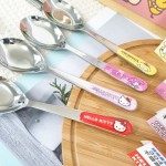 Hello Kitty - 304 Stainless Steel Spoon (Red) - Hello Kitty - BabyOnline HK