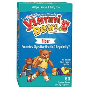 Yummi Bears - Fiber Supplement for Children (60 gummy bears) 