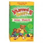 Yummi Bears - Vegetarian Calcium + Vitamin D3 - 90 gummy bears - Hero Nutritional - BabyOnline HK