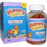 Yummi Bears - Omega 3 + DHA - 90 gummy bears - Hero Nutritional - BabyOnline HK