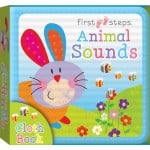 First Step Cloth Book - Animal Sounds - Hinkler - BabyOnline HK
