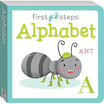 First Steps Board Book - Alphabet 