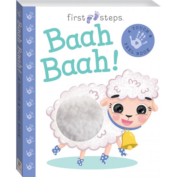First Steps Touch and Feel - Baah Baah! - Hinkler - BabyOnline HK
