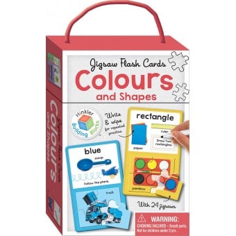 Jigsaw Flash Cards - Colours and Shapes