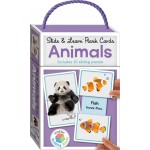 Building Blocks Slide & Learn Flash Cards - Animals - Hinkler - BabyOnline HK