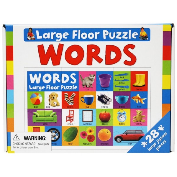 Large Floor Puzzle - Words - Hinkler - BabyOnline HK