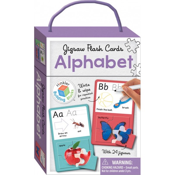 Jigsaw Flash Cards - Alphabets - Hinkler - BabyOnline HK